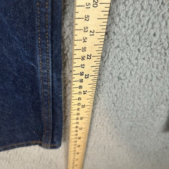 Vintage Levi’s 501 Straight Leg Button-fly Denim Jeans Size 33x30 Made In USA - Picture 4 of 8